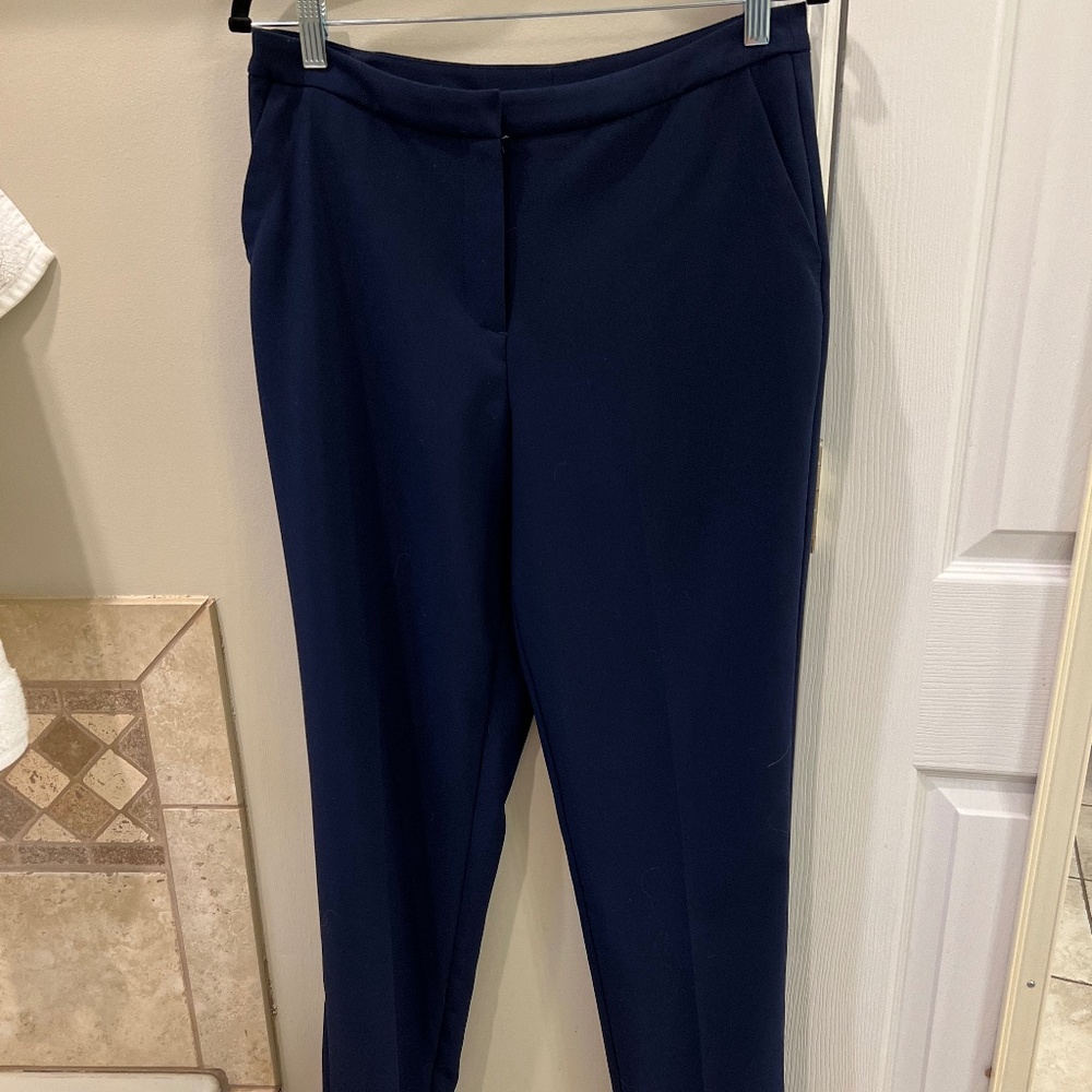 Susan Graver Navy Trousers 10